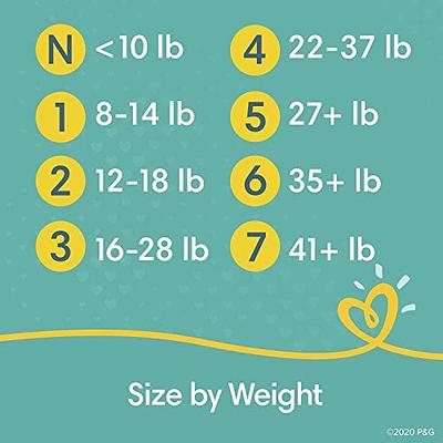 Diapers Size 2, 124 Count - Pampers Swaddlers Disposable Baby Diapers,  Giant Pack (Packaging May Vary)