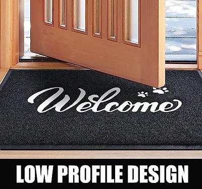 COSY HOMEER Indoor Door Mat Floor Mats Entryway Rug for Home, Welcome  Doormat for Front Door Inside Outside Entry Outdoor Entrance Shoes Mat,  Anti