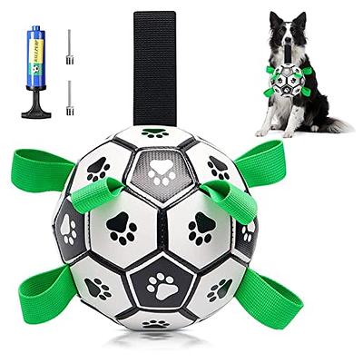 LOTMIAI Dog Soccer Ball Toy Pet Interactive Ball for Indoor Outdoor, Puppy  Birthday Gifts Durable, Funny Dog Water Toy