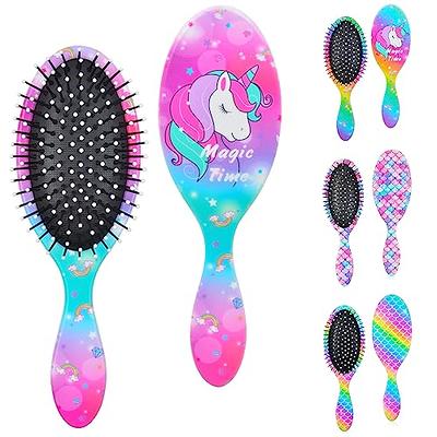 Ausletie Wet Hair Brushes for Kids, Girls Detangling Brush for