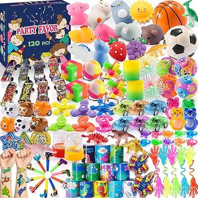 136 Pcs Party Favors for Kids Dinosaur Party Favors Birthday Party Supplies Carnival Prizes Prize Box Gift Goodie Bag Fillers, Kids Unisex, Size: One