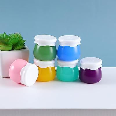 4 oz Body Butter Containers with Lids + 2oz Small Plastic Containers with  Lids (Set of 24) Plastic Jars with Lids Cosmetic Jar - for Lip Scrub,  Cream