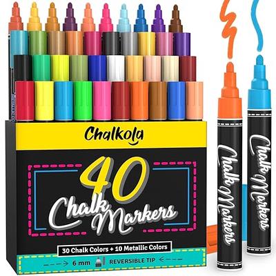  Liquid Chalk Markers Chalkboard Pens 8 Pack Window