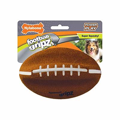 Pet Life Blue 'Grip N' Play' Treat Dispensing Football Shaped Suction Cup  Dog Toy, X-Large