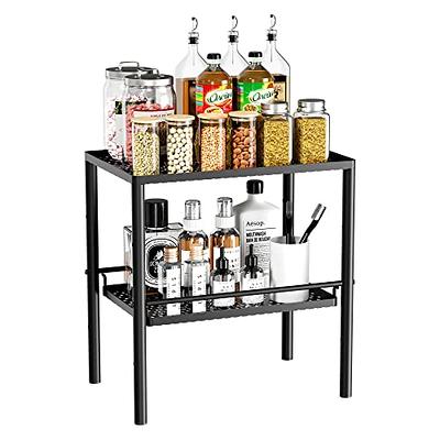 Dyiom 3-Tier Kitchen Spice Rack, Freestanding Stackable Organizer