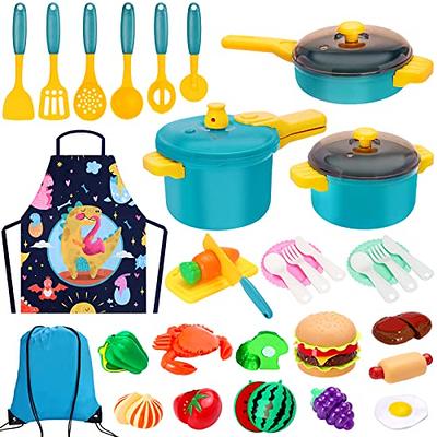 40pcs Set Enfants Play Maison Cuisine Jouets Batterie de cuisine Ustensiles  de cuisine Pots Pans cadeau QYY81210712