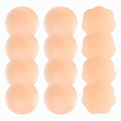 Large Sticky Breast Womens Silicone Pasties Nippleless Covers Nipple Covers