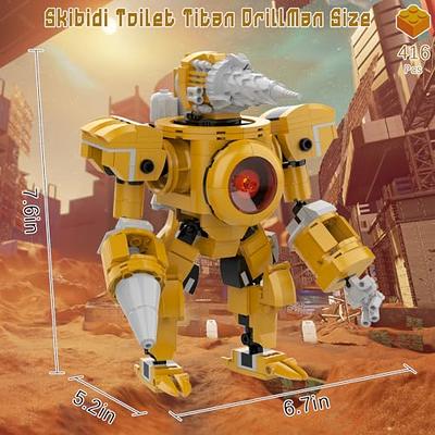 Skibidi Toilet Titan Drill Man Building Sets, Titan DrillMann Multiverse  Series Toy Figures Kit, Christmas Toy Gifts for Game Funny Short Video Fans  Boys or Girls.(416PCS) - Yahoo Shopping