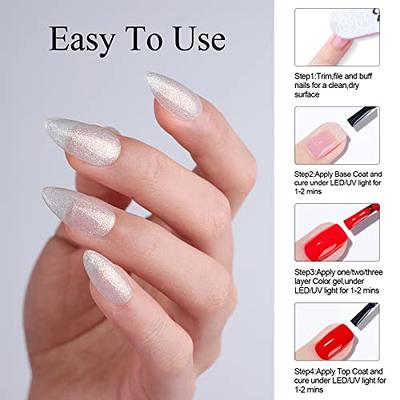 Makartt Poly Nail Gel Kit White Clear Gel Nail Extensions Kit Black Pink 4  Neutral Color