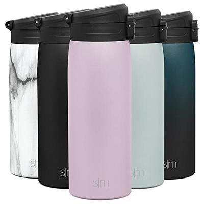 Simple Modern Insulated Thermos Travel Coffee Mug with Snap Flip Lid |  Leakproof Reusable Stainless Steel Tumbler Cup | Gifts for Women Men Him  Her 