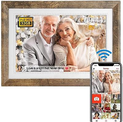 upsimples 4x6 Picture Frame Set of 10, Display Pictures 3.5x5 with Mat or  4x6 Without Mat, Multi Photo Frames Collage for Wall or Tabletop Display