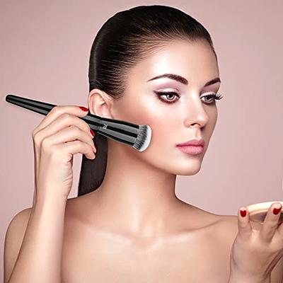 Under Eye Concealer Brush Mini Angled Flat Top Kabuki Nose - Temu