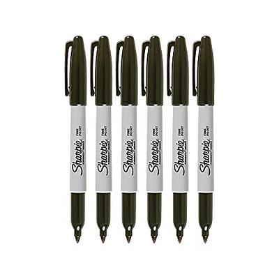 Sharpie® Retractable Permanent Markers, Fine Point, Black Ink