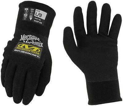 MECHANIX WEAR Large Black Rubber Gloves, (1-Pair) in the Work Gloves  department at