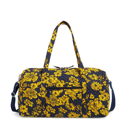 Vera Bradley Large Travel Duffel Navy Garden