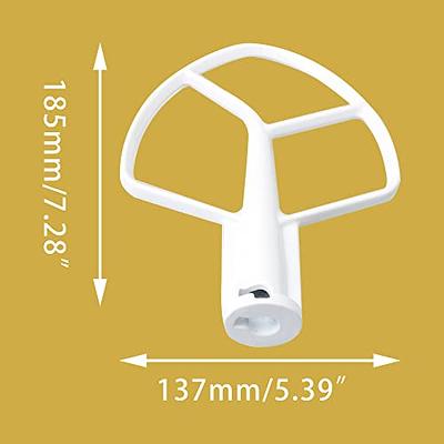 K5AB K5SS Kitchen Mixer Aid Coated Flat Beater, Replacement For