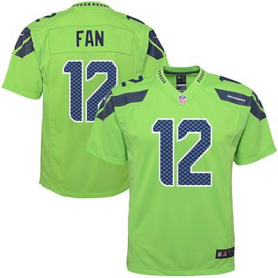 Youth Seattle Seahawks Russell Wilson Nike Gray Alternate Game Jersey