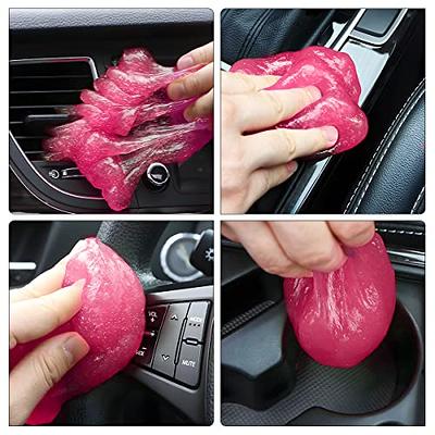 TICARVE Cleaning Gel for Car Detailing Car Vent Cleaner Cleaning Putty Gel  Auto Car Interior Cleaner Dust Cleaning Mud for Cars and Keyboard Cleaner  Cleaning Slime Purple : Automotive 