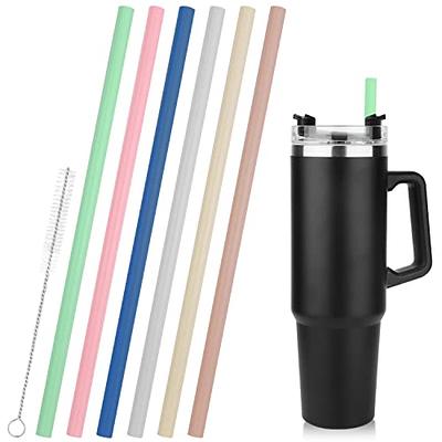 Ello 4pk Stainless Straws with Silicone Tips