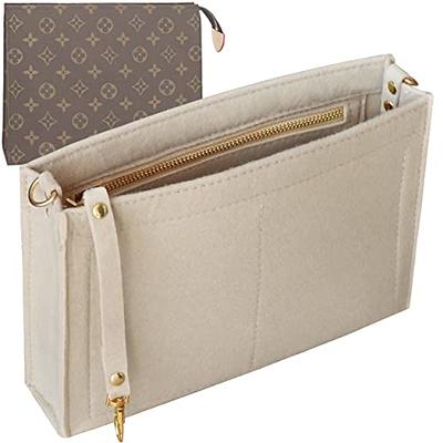  MISIXILE Felt Purse Insert Organizer with Zipper And