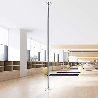AW 9.25 FT Portable Dance Pole Kit Static Spinning Pole Dancing Pole Strip  Poles for Home Removable 45mm Dance Pole Gym Party Club Exercise Fitness