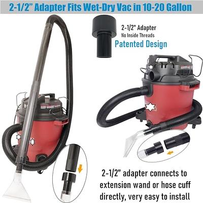 Shop Vac Extractor Attachment with 2 1 2 Adapter for Upholstery Carpet