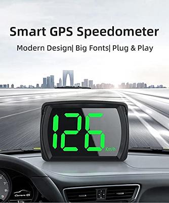 Universal Car HUD Display OBD2+GPS Head Up Display High Definition  Speedometer