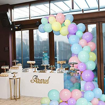 Pastel Rainbow Colors Balloons Garland Birthday Party Decorations Baby  Shower Room Layout Arch Set Light Colors Balloon Party Supplies 