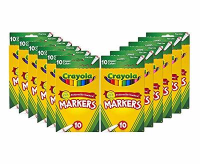 Rarlan Washable Markers Bulk, Markers for Kids, Bulk pack, 12 Colors, 240  Count