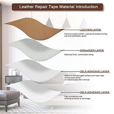 Breathable Self-Adhesive Leather Patch DIY Large Leather Patches