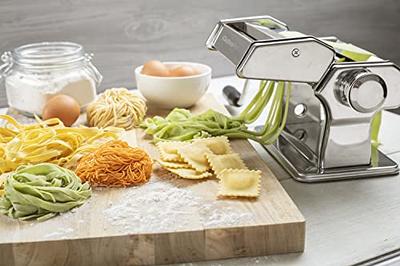 Pasta Roller & Cutter Set, Pasta Press & Ravioli Maker Attachments 