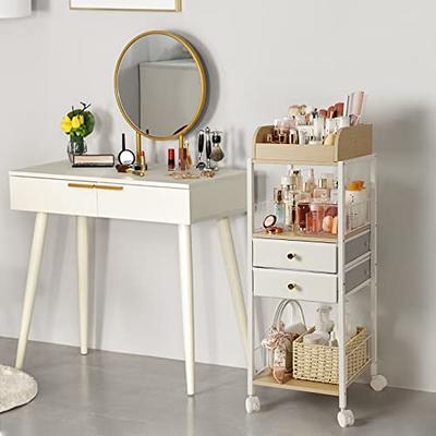 KIHOUT Fire Sale Makeup Organizer, Bathroom Vanity Organizers And Storage,  Ideal For Desk And Dresser Countertops, Great For Cosmetics, Skin Care  Products, Lipsticks, Nail Care 