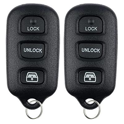 Keyless2Go Replacement Keyless Remote 4 Button Flip Car Key Fob for OHT01060512