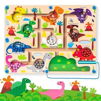 Marble Rush Dinosaur Maze Game STEM Toy Marble Track Big Blocks Building  Brick Dinosaur Bricks Maze Set Marble Track STEM Toy - AliExpress