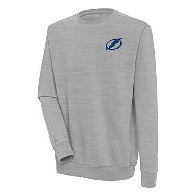 NHL Tampa Bay Lightning Women's White Fleece Crew Sweatshirt - S