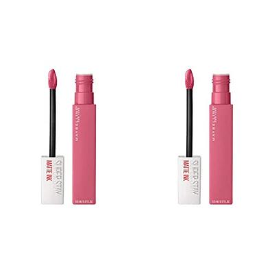  Maybelline Super Stay Matte Ink Liquid Lipstick Makeup, Long  Lasting High Impact Color, Up to 16H Wear, Founder, Cranberry Red, 1 Count  : Beauty & Personal Care