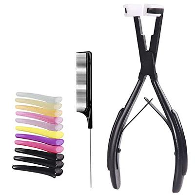 Hair Tinsel Kit, 10 Colors Tinsel Hair Extensions with Tools (a Plier+a  Pulling Needle