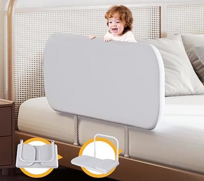 Bed Rail for Toddlers - (3 Pack) Toddler Bed Rails with Double Child Lock,  Bed Rail for Baby Kids with Pattern, Infants Height Adjustment Guardrail