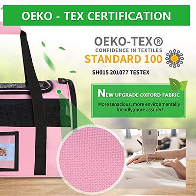 Large Cat Carrier for 2 Cats, Oeko-Tex Certified Soft Side Pet Carrier for  Cat