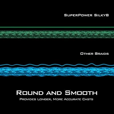 KastKing Superpower Silky8 Braided Fishing Line, Moss Green, 8 Strand,  30LB, 500Yds - Yahoo Shopping