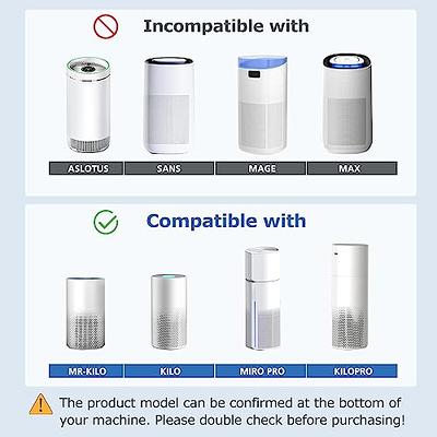 Air Purifier Filter Replacement for Afloia Compatible with Afloia KILO,  KILOPLUS, KILO PRO, MIRO and MIRO PRO Air Purifiers, MORENTO Kilo True HEPA  13 Filter, 3-Stage Filtration System, 2 Pack - Yahoo Shopping