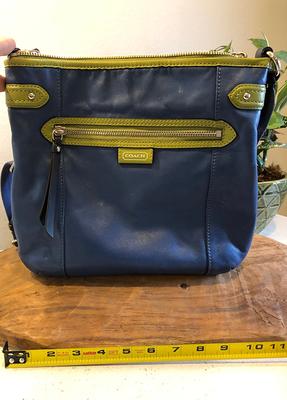 Vintage Coach Green Beckett Shoulder Bag 