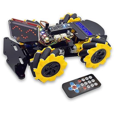 BUDDLETS-Bot Robot Toy Kit for Kids Ages 8-12 - Stem Coding Robotic Toy Car for Beginners - Engineering DIY Building Kit with Voice, Coding & App