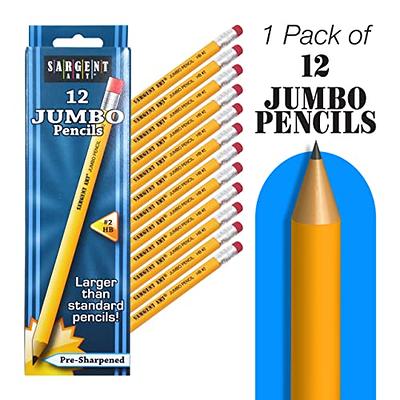 JOLLY X-Big Jumbo Colored Pencils; Set of 12, Perfect for Special Needs,  Art Therapy, Early Learners