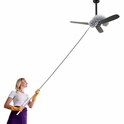 Extendable Cobweb Duster with Extension Pole, Fan Cleaner Duster for  Ceiling with 6ft Long Handle, Spider Web Brush Cleaning Kit for High Reach,  Furniture, Indoor & Outdoor Use, 72 Inch - Yahoo Shopping