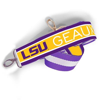 Beaded Purse Strap Geaux Cajuns ULL Geaux Tigers Game Day 