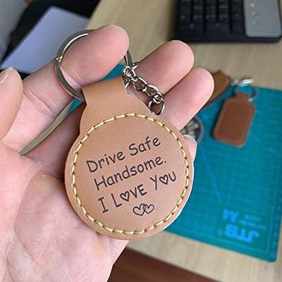 Drive safe keychain,drive safe keyring,drive safe key chain,pinky promise  keychain,new driver keyring,new driver gift