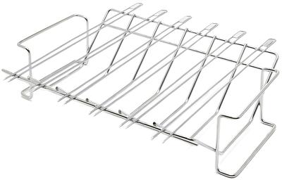 PitMaster King 6pc Stainless Steel Chicken Hanger Rack Grilling Set w/Drip  Tray, Brush, Tongs and 932F Heat Resistant Glove - Yahoo Shopping