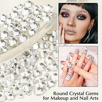 Rhinestone Glue Clear with Rhinestones for Crafts, Flatback