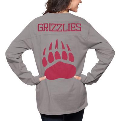 Girls Youth Gameday Couture Gray Louisville Cardinals Faded Pullover  Sweatshirt